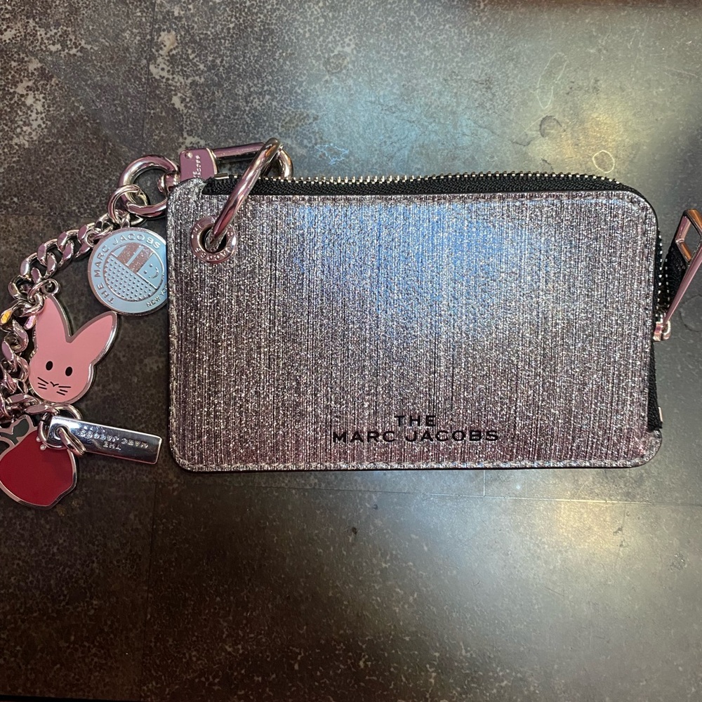 Authentic Marc Jacobs wallet with charm